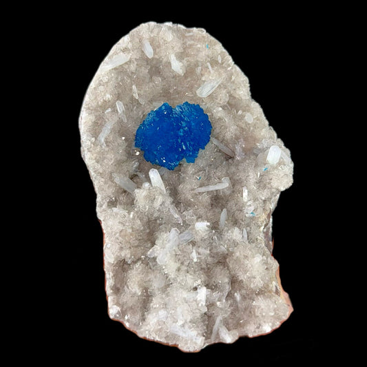 Cavansite on Heulandite & Stilbite | SELF STANDING | High Quality Mineral | Indian Mineral | Superb Minerals | Fine Mineral | Collection