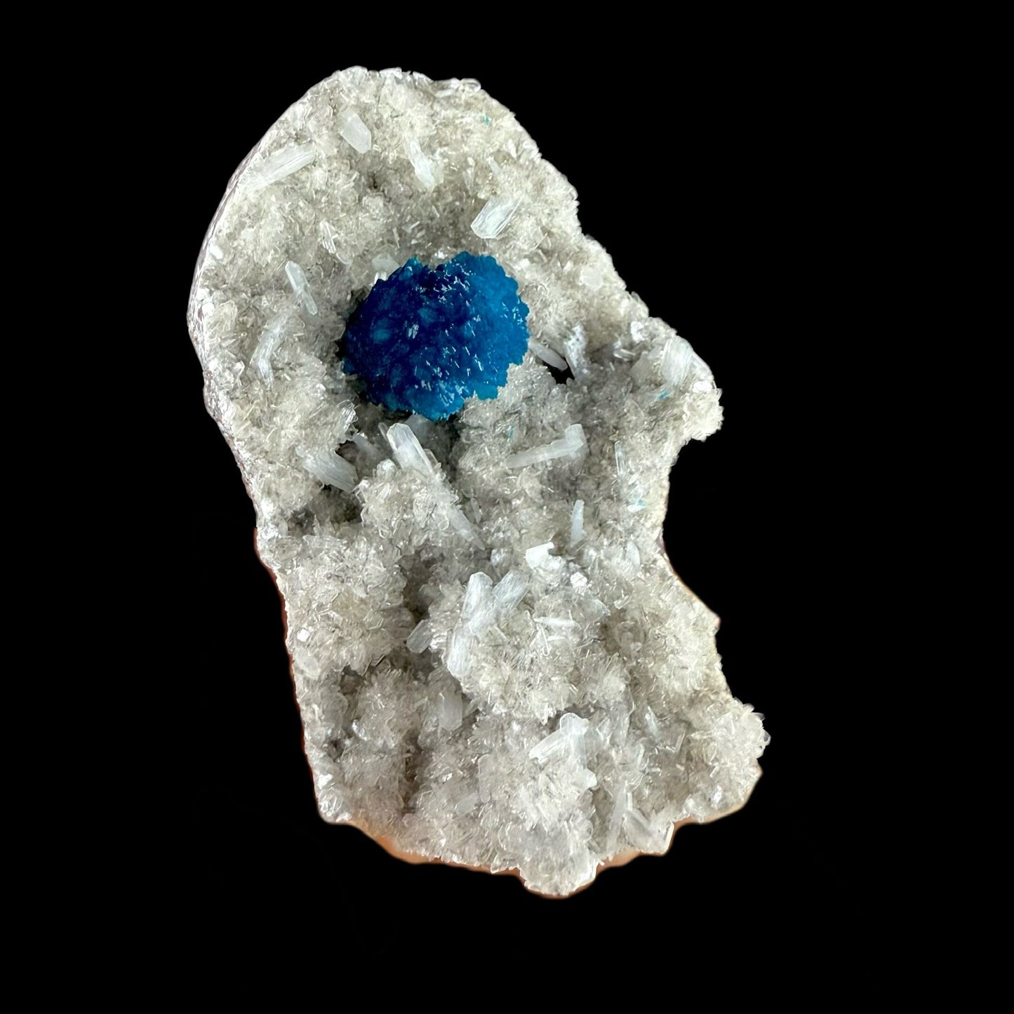 Cavansite on Heulandite & Stilbite | SELF STANDING | High Quality Mineral | Indian Mineral | Superb Minerals | Fine Mineral | Collection