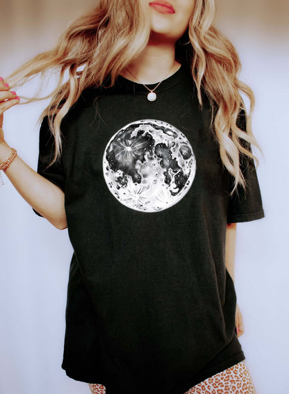 Full Moon - Comfort Colors Tshirt