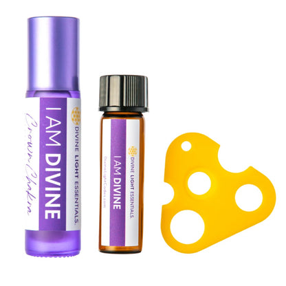 I Am Divine Essential Oil Elixir - Crown Chakra - Spiritual Guidance - Divinity - Intuition