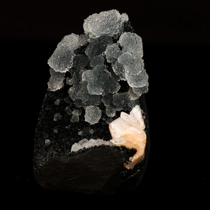 Chalcedony in Julgoldite geode Rarly found free standing Natural Mineral Specimen # B 6639