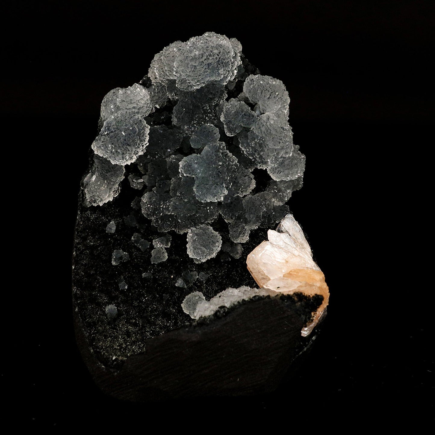 Chalcedony in Julgoldite geode Rarly found free standing Natural Mineral Specimen # B 6639