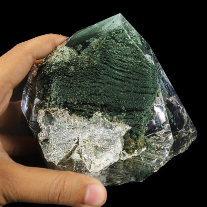 Clear Himalayan Quartz Rare one Natural Mineral Specimen USA # B 6918