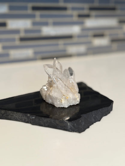 Clear Quartz Crystal Cluster