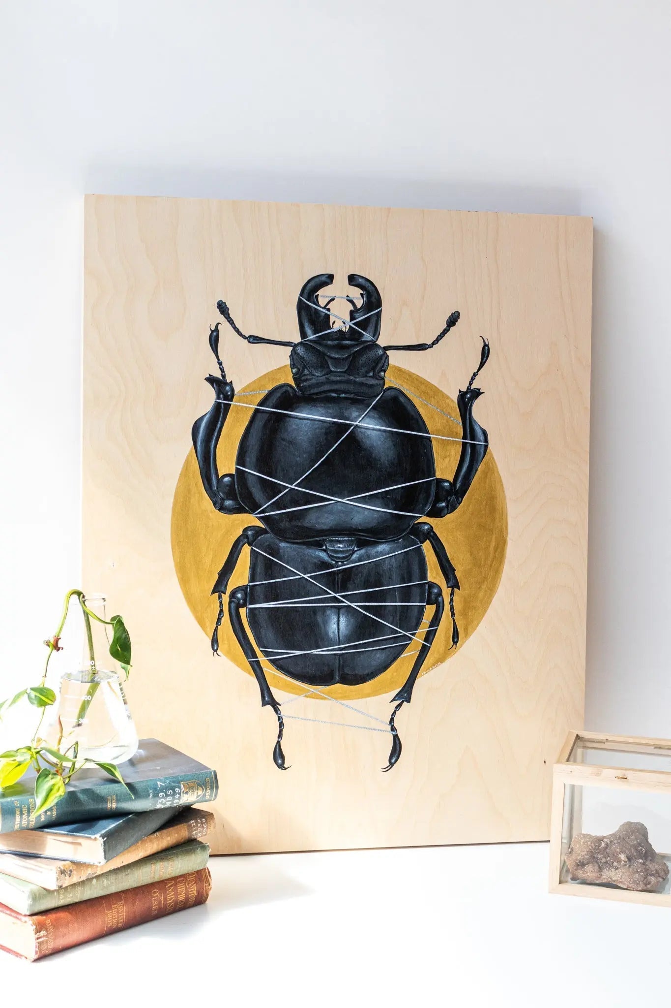 Colophon Whitei Painting