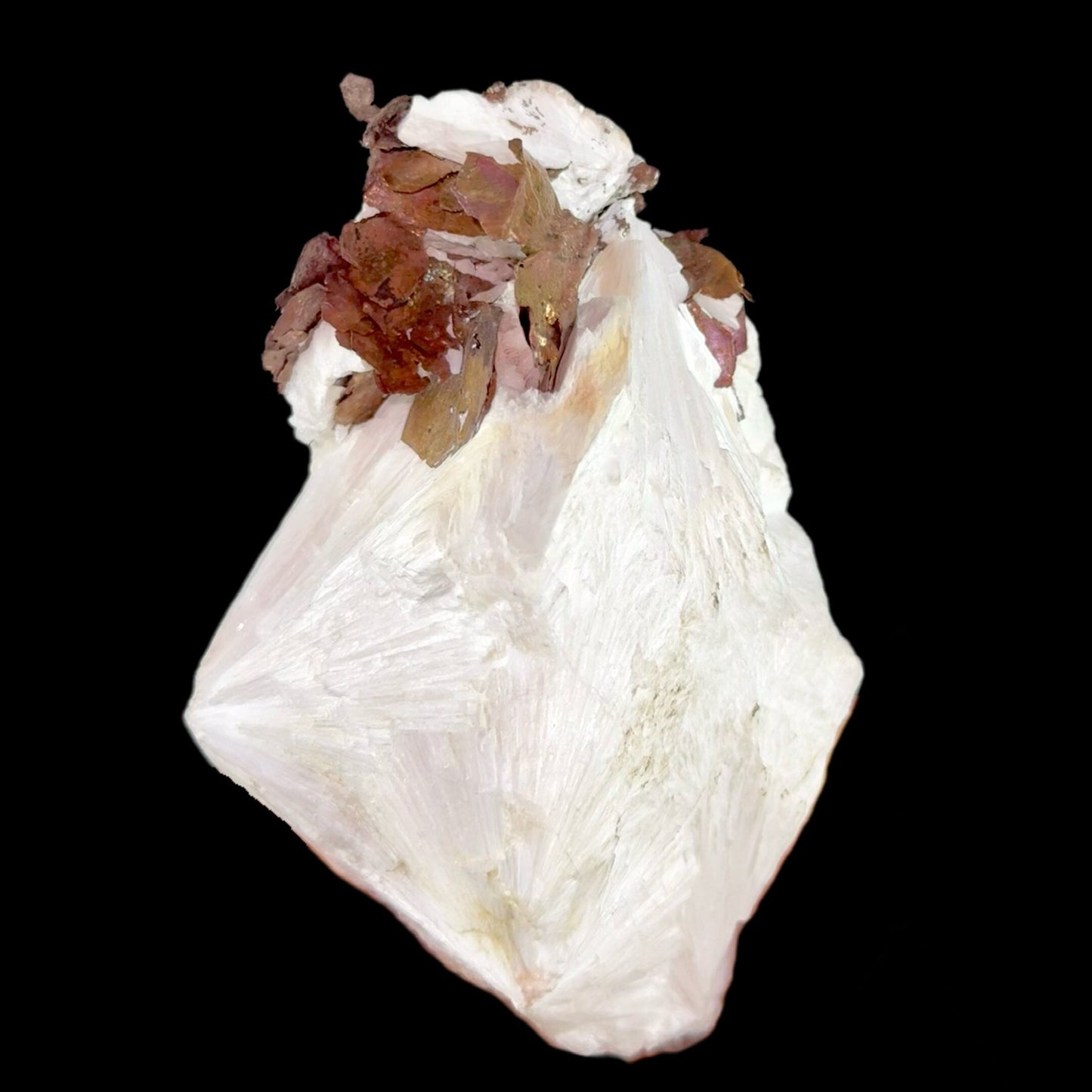 Copper on Scolecite | High Quality Mineral | Indian Minerals | Superb Minerals | Fine Mineral | Collectors Piece