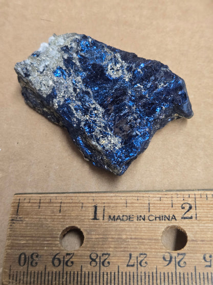 Covellite – Natural Mineral Specimen from Butte Montana