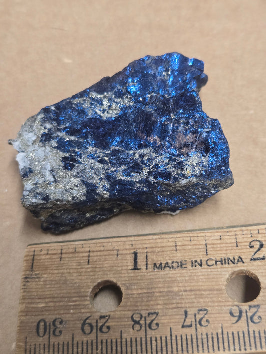 Covellite – Natural Mineral Specimen from Butte Montana