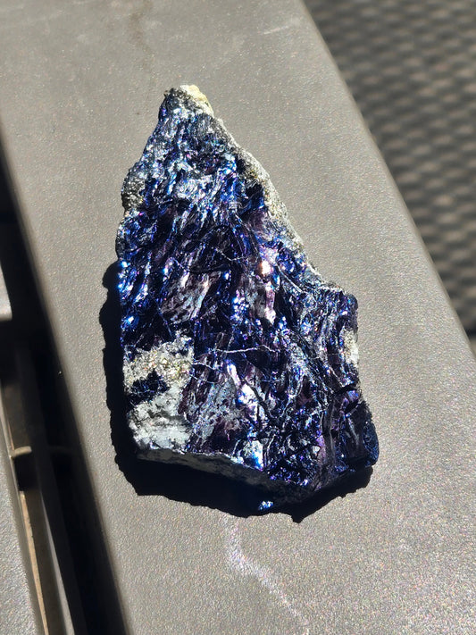 Covellite – 1.25" Bluish Crystal Specimen | Butte, Montana