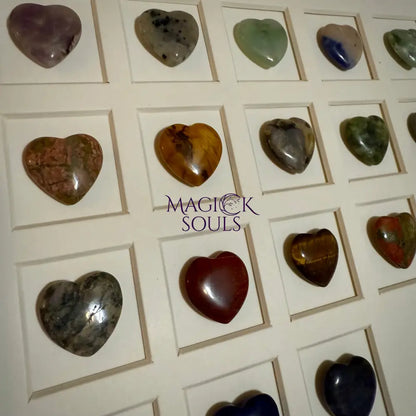 Crystal Heart Collection – Framed Gift Set (12” x 12”)