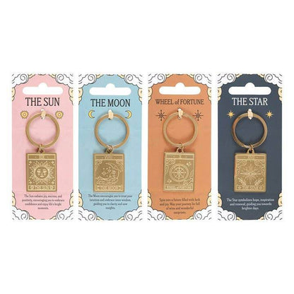 Vintage Tarot Card Keychains