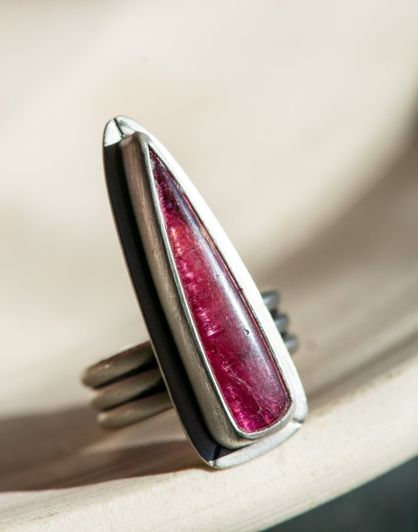 DAGGER TOURMALING RING