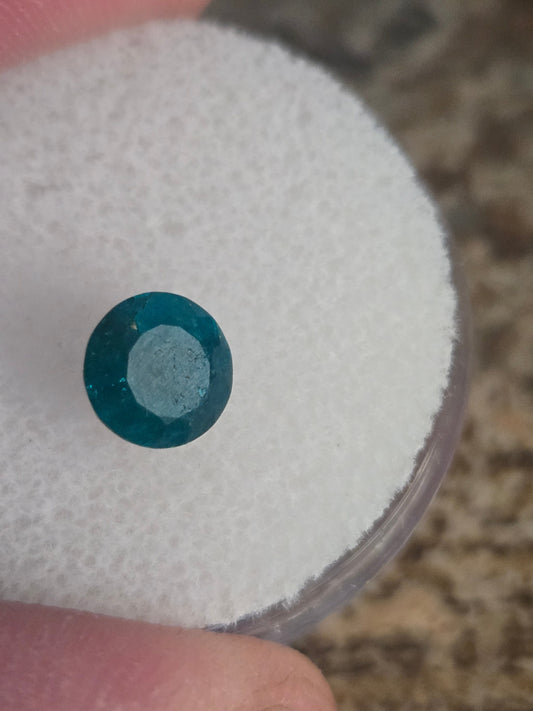 Dioptase facet