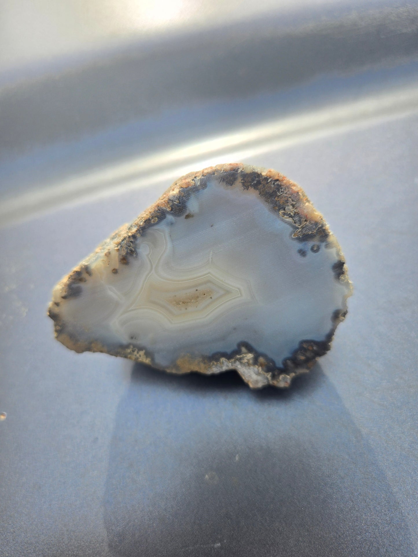 Dugway chalcedony geode