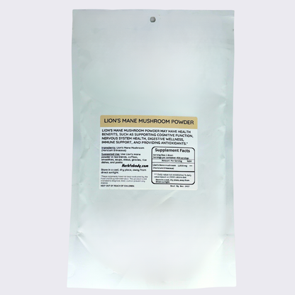 Lion's Mane Mushroom Powder – 1lb Bulk Brain Health Supplement