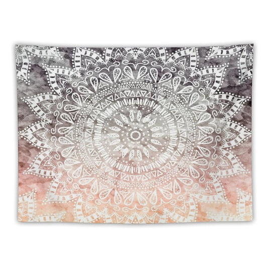 Boho Light Mandala Tapestry