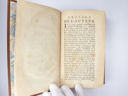 Elements of Newtonian Philosophy (French Translation), First Edition 1755