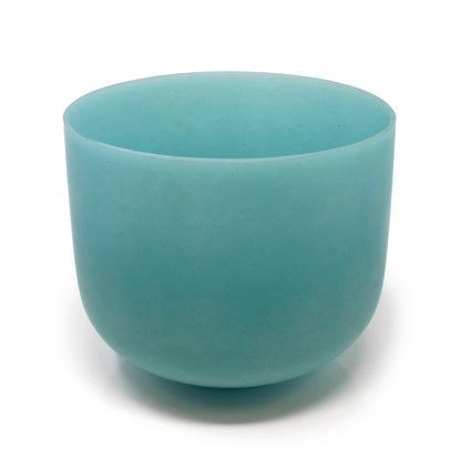 8-Inch Gem-Infused Quartz Crystal Singing Bowl