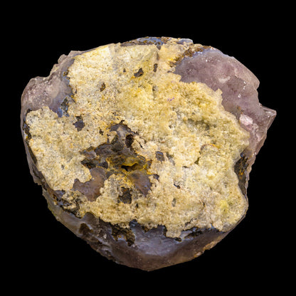 Fluorite On Amethyst Rare Natural mineral Specimen # B 6882