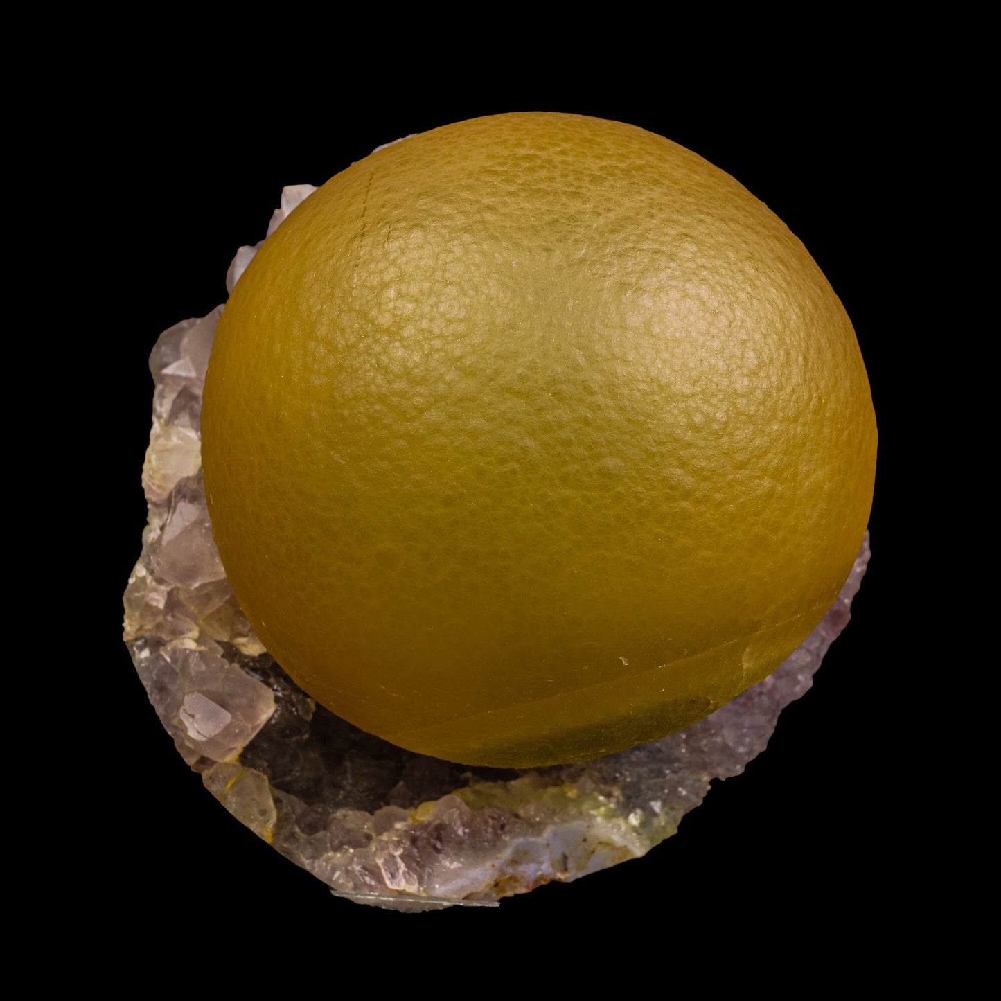 Fluorite On Amethyst Rare Natural mineral Specimen # B 6882