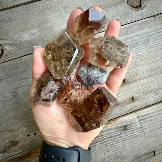Garden Quartz 1000 Layer Lodolite Freeform