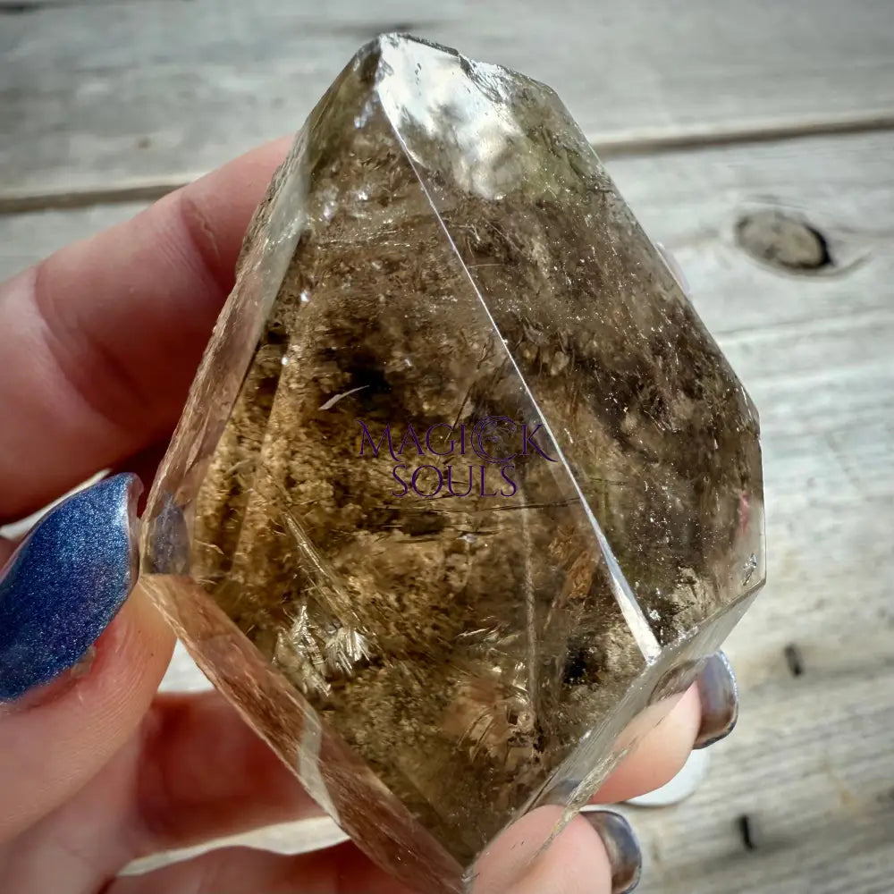 Garden Quartz 1000 Layer Lodolite Freeform