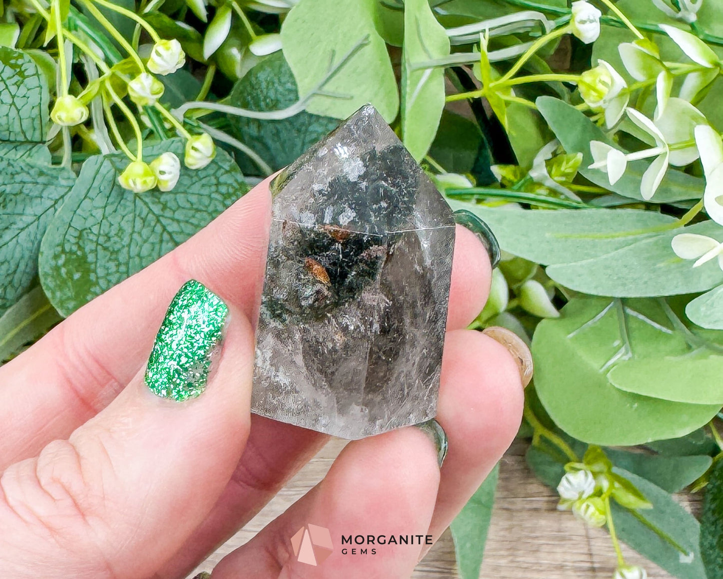 Garden Quartz Tower – Small AA Grade Crystal Point for Clarity, Grounding & Spiritual Growth No. 3