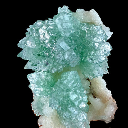 Gemmy Green Apophyllite with Stilbite | High Quality Mineral | Indian Mineral | Superb Minerals | Collectors Piece | Minerals | Specimen