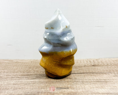 Genuine Polished Large Polychrome Jasper Flame Freeform