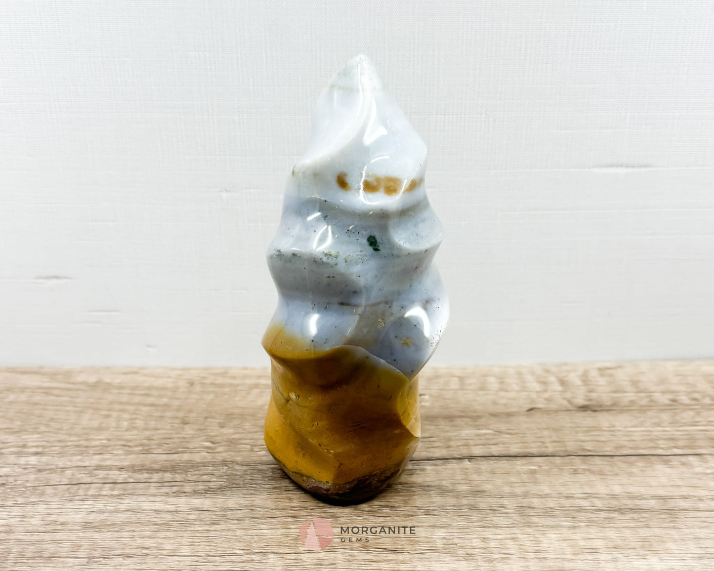 Genuine Polished Large Polychrome Jasper Flame Freeform