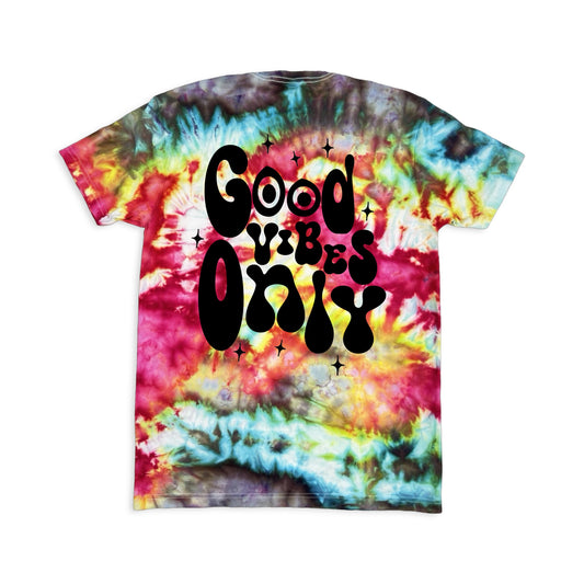 Good Vibes Only - Tie Dye Tshirt