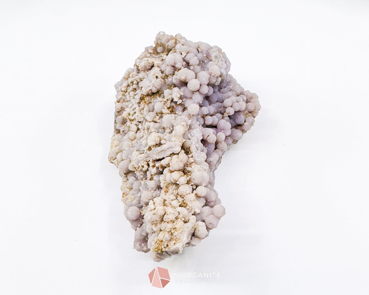 Grape Agate Cluster Specimen 126g – Natural Purple Botryoidal Chalcedony for Spiritual Healing & Display