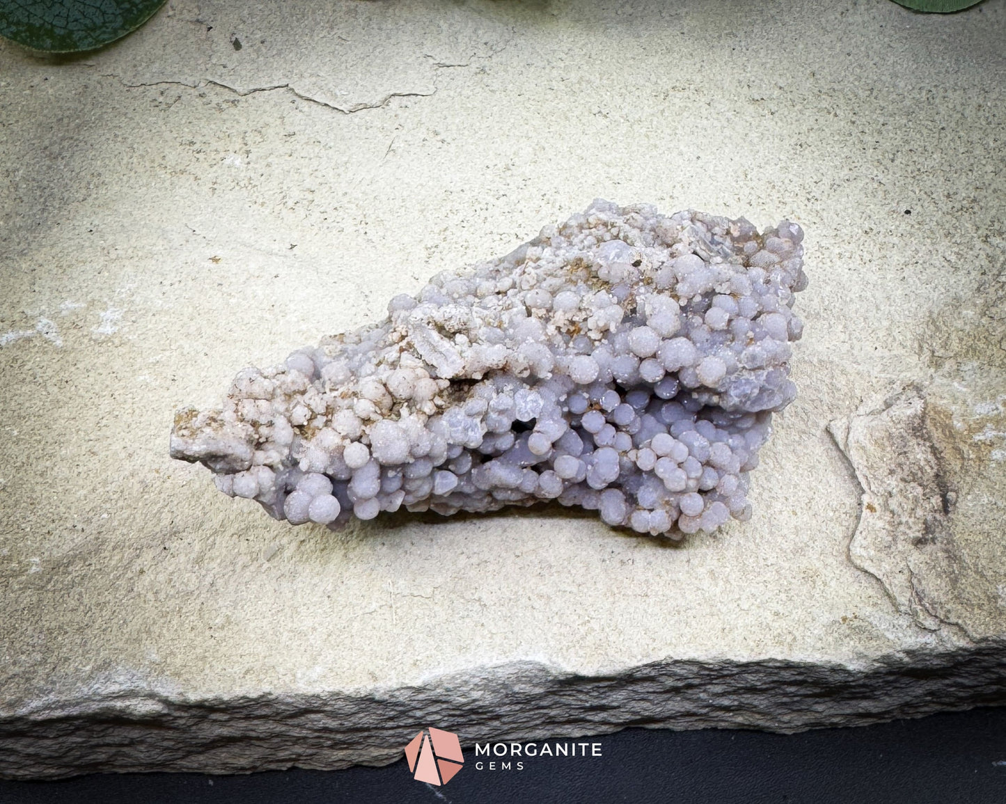 Grape Agate Cluster Specimen 126g – Natural Purple Botryoidal Chalcedony for Spiritual Healing & Display