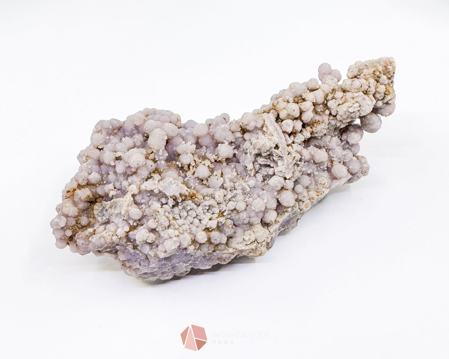 Grape Agate Cluster Specimen 126g – Natural Purple Botryoidal Chalcedony for Spiritual Healing & Display