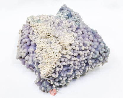 Grape Agate Cluster Specimen 374g – Large Purple Botryoidal Chalcedony for Meditation & Energy Work