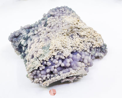 Grape Agate Cluster Specimen 374g – Large Purple Botryoidal Chalcedony for Meditation & Energy Work