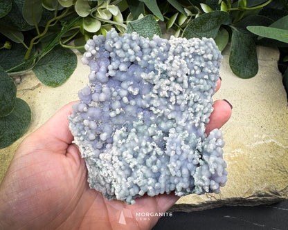 Grape Agate Cluster Specimen 374g – Large Purple Botryoidal Chalcedony for Meditation & Energy Work