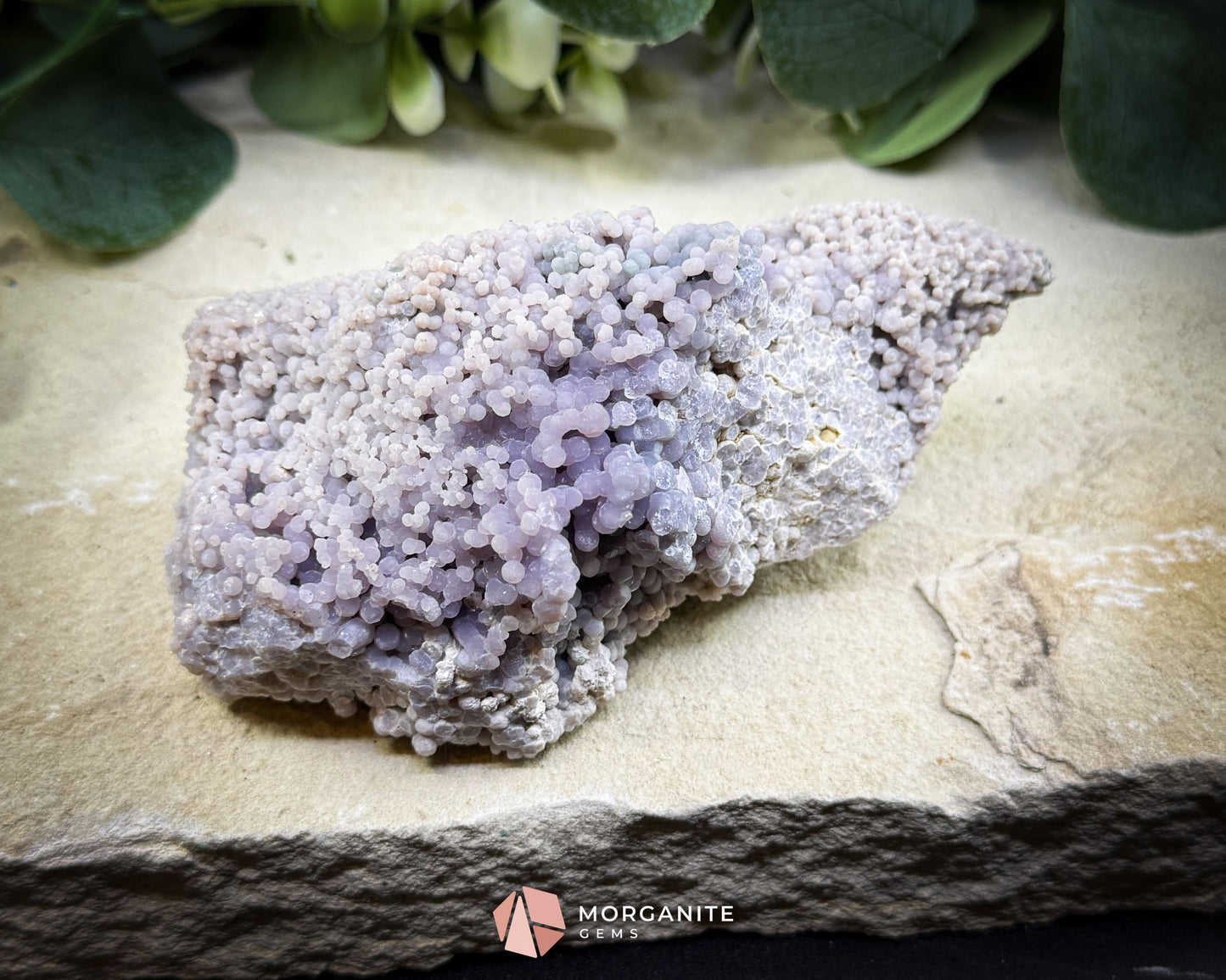 Grape Agate Cluster Specimen 490g – Large Purple Botryoidal Chalcedony for Healing, Meditation & Display