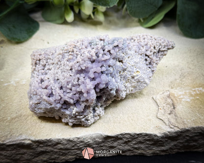 Grape Agate Cluster Specimen 490g – Large Purple Botryoidal Chalcedony for Healing, Meditation & Display