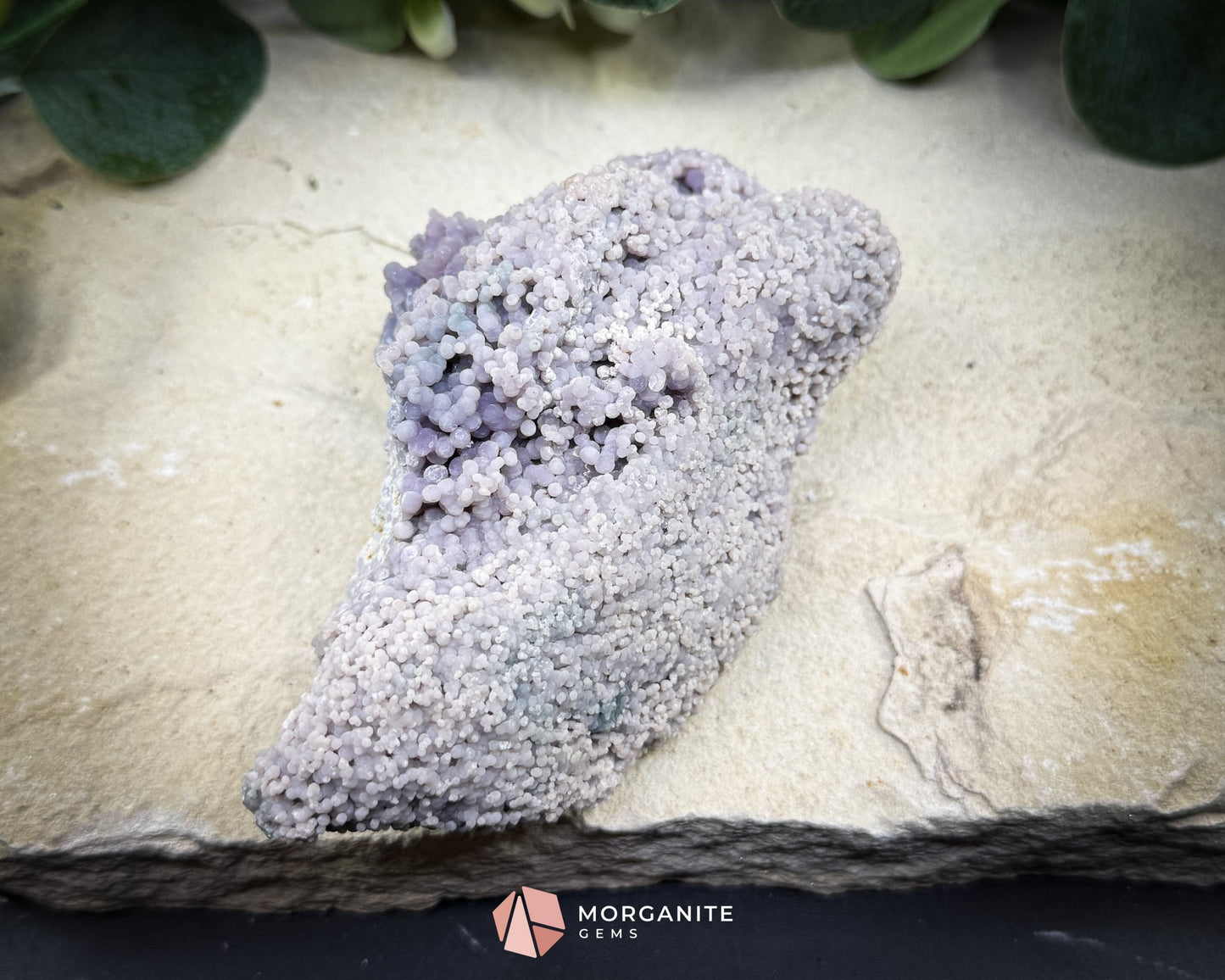 Grape Agate Cluster Specimen 490g – Large Purple Botryoidal Chalcedony for Healing, Meditation & Display