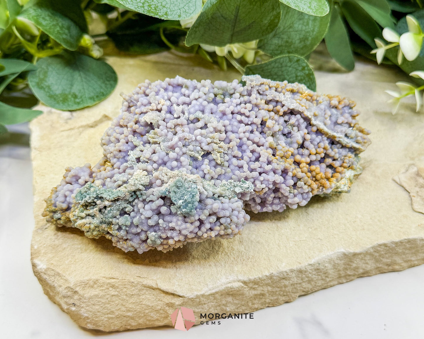 Grape Agate Cluster Specimen 506g – Large Purple Botryoidal Chalcedony for Healing, Meditation & Display