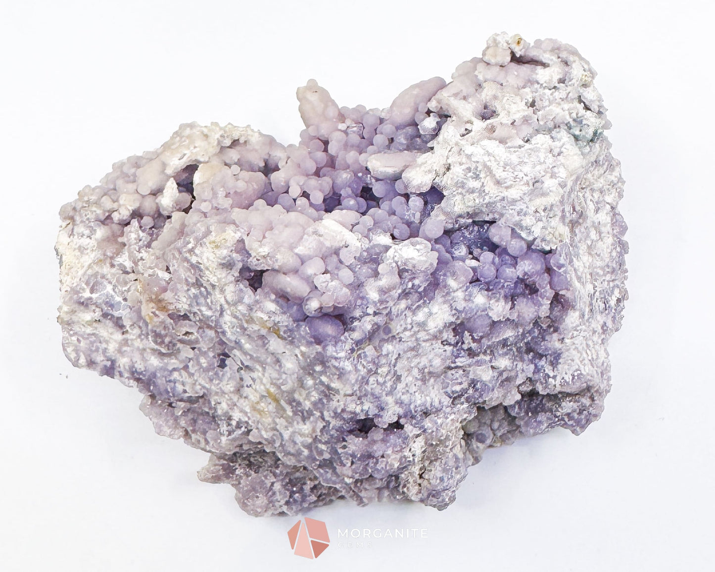 Grape Agate Cluster Specimen 544g – Extra Large Purple Botryoidal Chalcedony for Display & Spiritual Healing