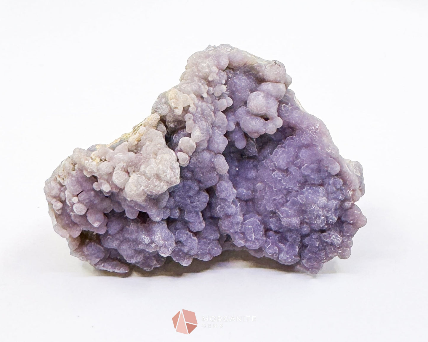 Grape Agate Cluster Specimen 74g – Small Purple Botryoidal Chalcedony for Meditation & Display