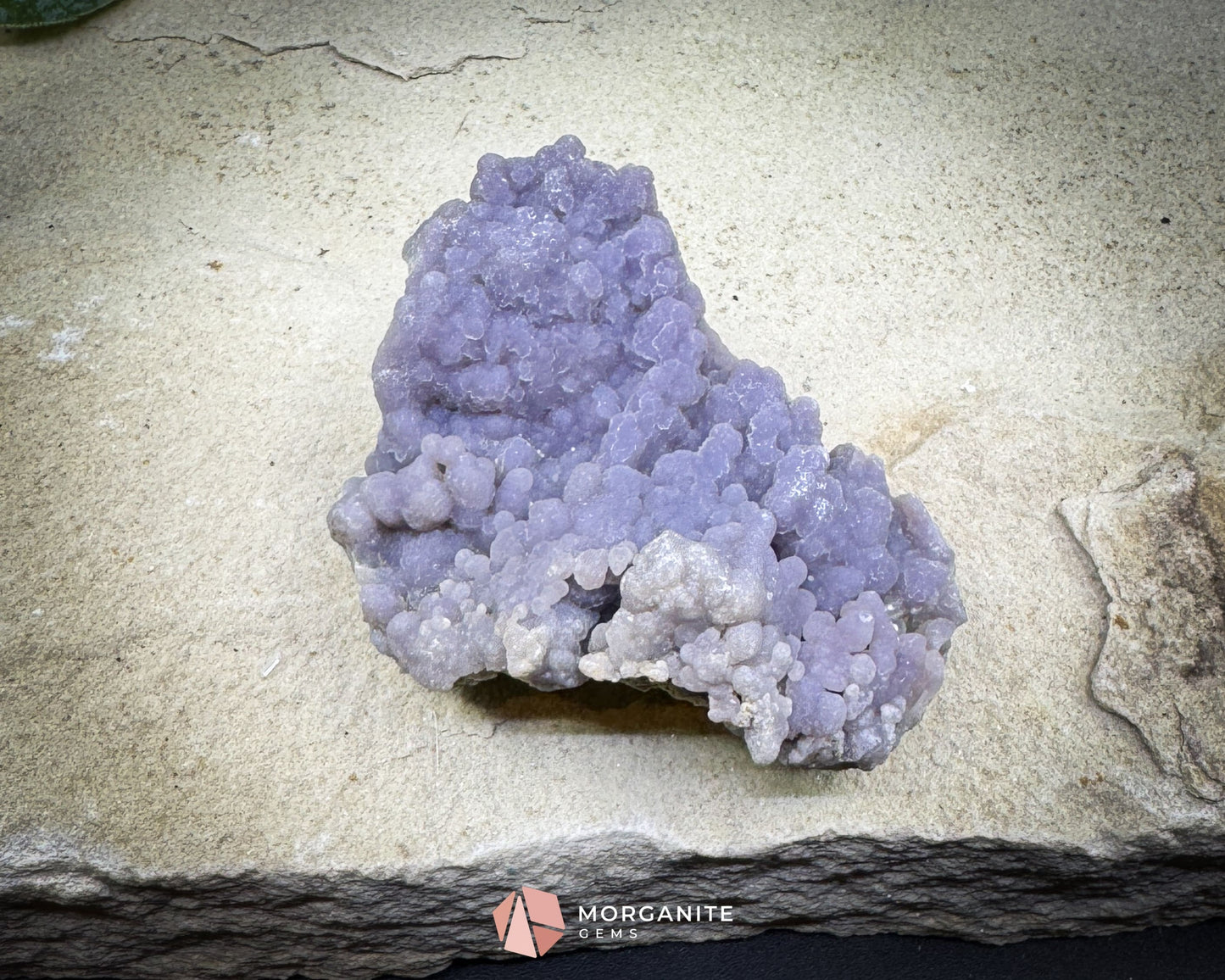 Grape Agate Cluster Specimen 74g – Small Purple Botryoidal Chalcedony for Meditation & Display