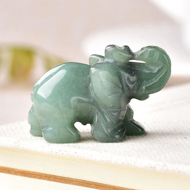 Spiritual & Emotional Support Crystal Elephant