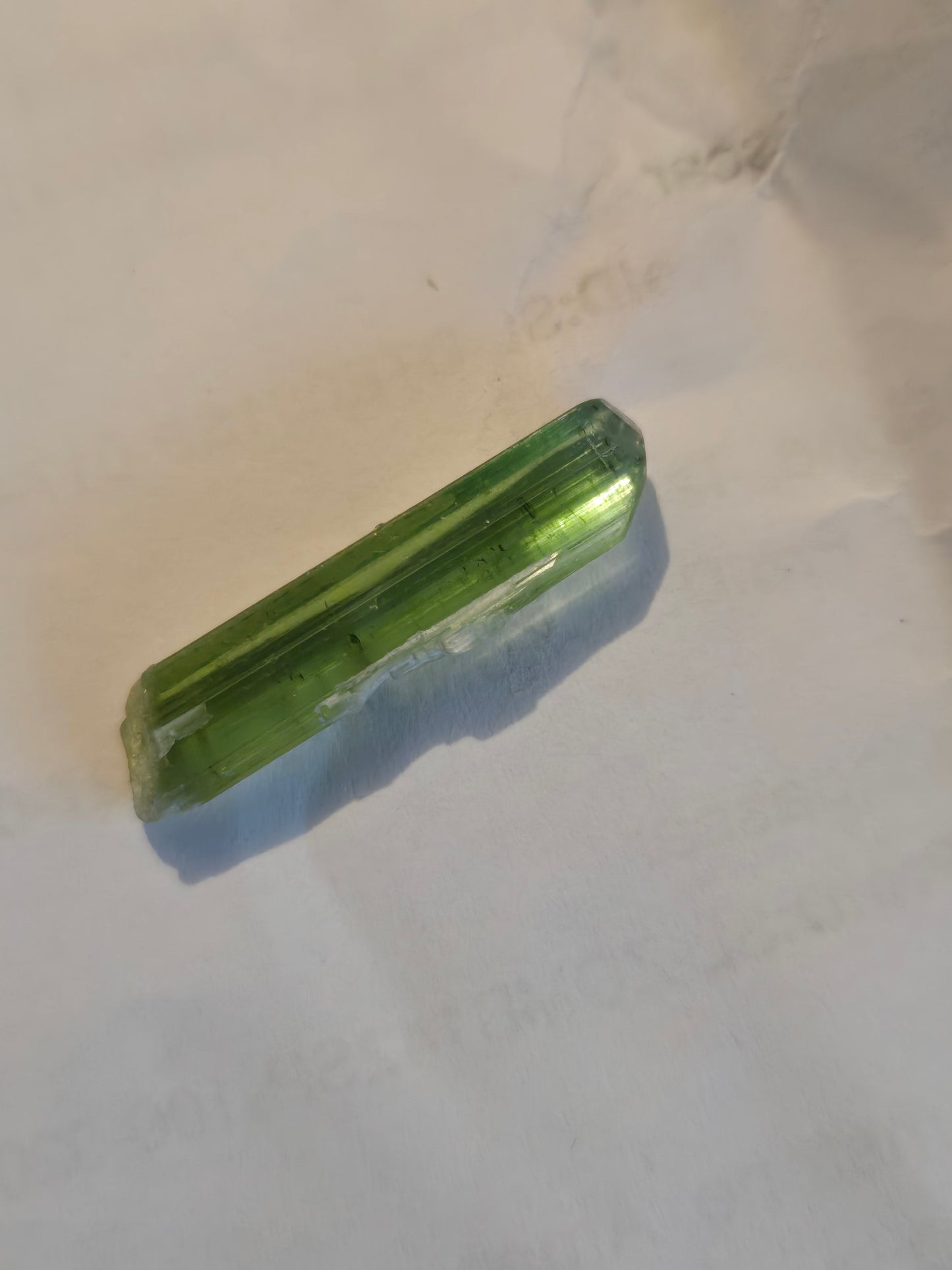 Green/blue Tourmaline indicolite rare gem