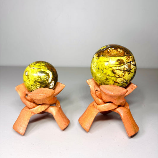 Green Opal Sphere - RARE