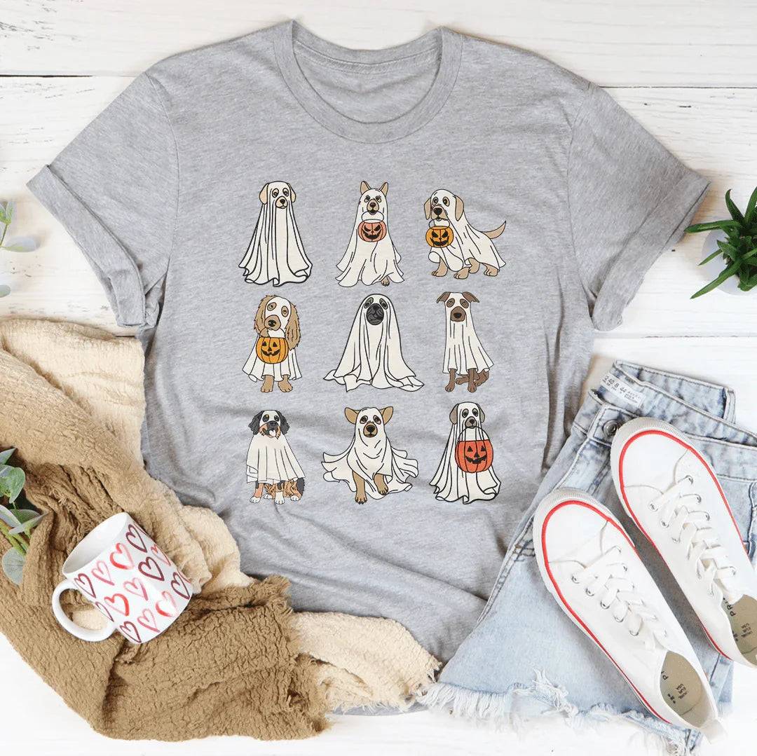 Halloween Ghost Dogs - tshirt