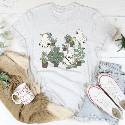 Halloween Ghost Plant Lover - tshirt