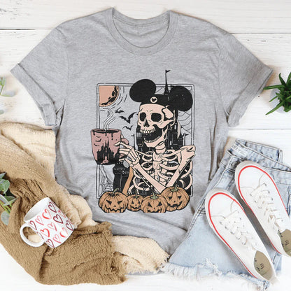 Halloween Skeleton Mouse Ears - tshirt